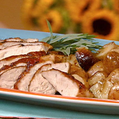 TURKEY TENDERLOIN (ROASTED) WITH NEW POTATOES