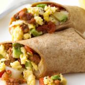 Freezer Breakfast Burritos