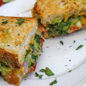 Guacamole Grilled Cheese Sandwich