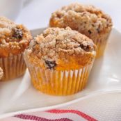 Crumble-Top Pumpkin Muffins
