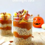 MAPLE PUMPKIN SPICED OVERNIGHT OATS