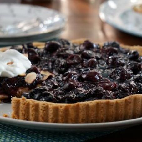 Cherry Cheesecake Pizza Pie (Valerie Bertinelli)