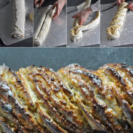 BREAD -  Isabelle’s Braided Hazelnut Bread