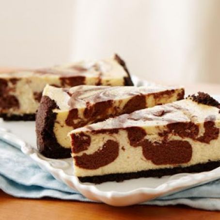 Chocolate Marble Cheesecake