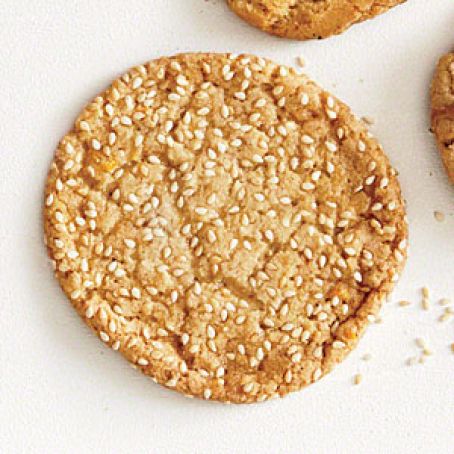 Orange, Sesame, and Honey Cookies