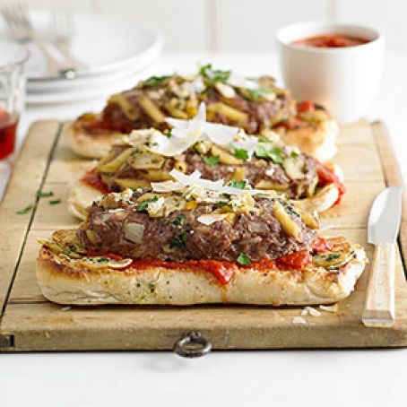 Pasta and Meatballs Meat Loaf - Recipe.com