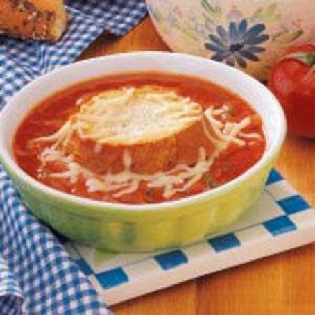 French Onion Tomato Soup