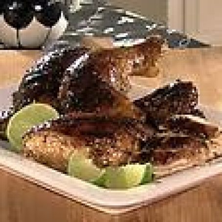 Butterflied Jerk Chicken