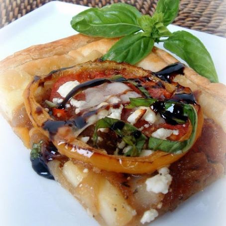 Tomato & Goat Cheese Tarts, from Ina Garten