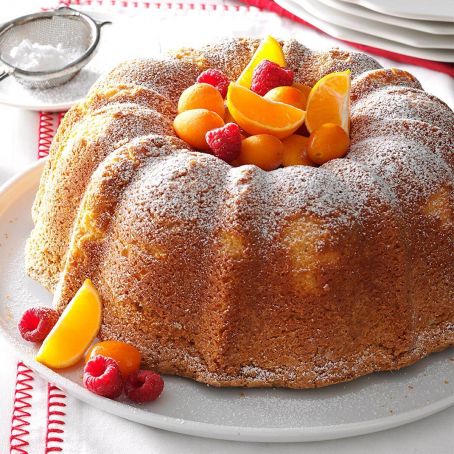 Pound Cake, Sour Cream 