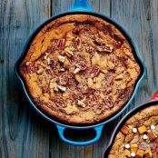 Pecan Praline Deep-Dish Skillet Cookie