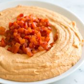 Hummus: Roasted Red Pepper
