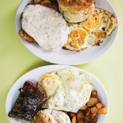 Chicken-Fried Steak with Sausage Gravy