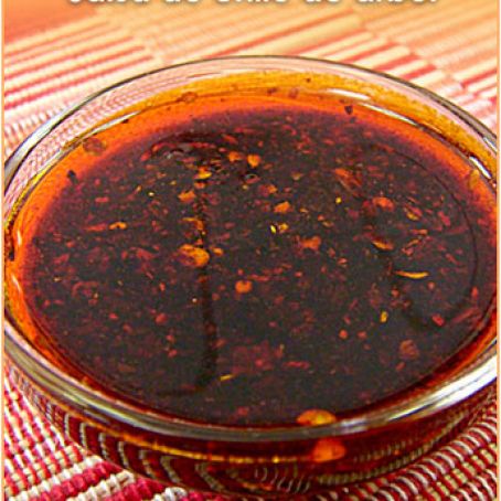 SALSA DE CHILE DE ARBOL