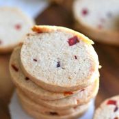 Shortbread Pumpkin Pie Spiced Cookies