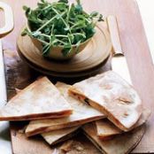 BBQ ONION & SMOKED GOUDA QUESADILLAS