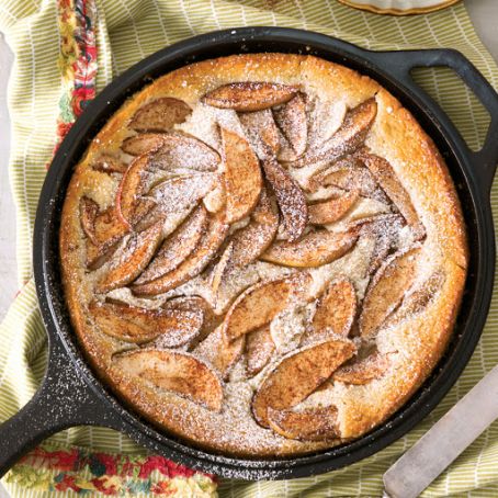 Apple-Buttermilk Cobbler, Easy (Cast-Iron Skillet)