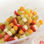 FRUIT AND CHEESE KABOBS