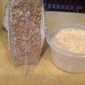 Sunflower Parmesan Crackers***