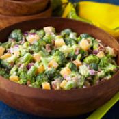 Tangy Tropical Broccoli Salad