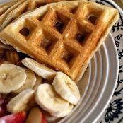One Pot Melt in Your Mouth Waffles with Buttermilk Syrup