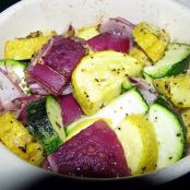 Greek Caponata (Oven Roasted Vegetables)