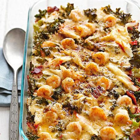 Baked Cajun Seafood and Rice