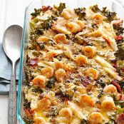 Baked Cajun Seafood and Rice