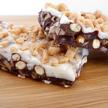 Toffee Pretzel Bark