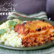 Ground Beef Enchilada Casserole