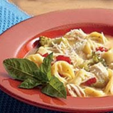Chicken-Broccoli-Tortellini Soup
