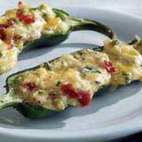 Cheese and Bacon Jalapeno Rellenos