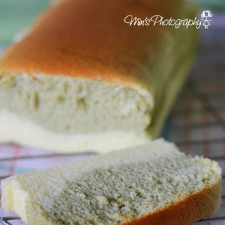 CHEESECAKE - Green Tea Japanese Cheese Cake