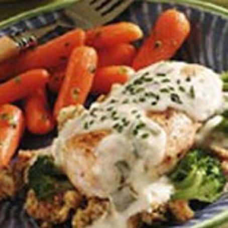 Chicken and Stuffing Casserole