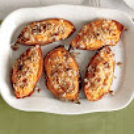 Twice Baked Sweet Potatoes