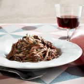 Fresh Pasta with Pork Shoulder and Cocoa Sugo