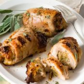 Cheese Stuffed Chicken Thighs