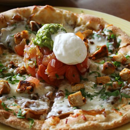 California Pizza Kitchen Southwestern Burrito Pizza