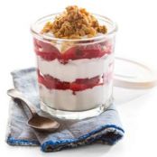 YOGURT****Strawberry or Strawberry Rhubarb & Granola Yogurt Cups