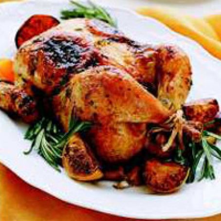 Christmas Orange Glazed Chicken