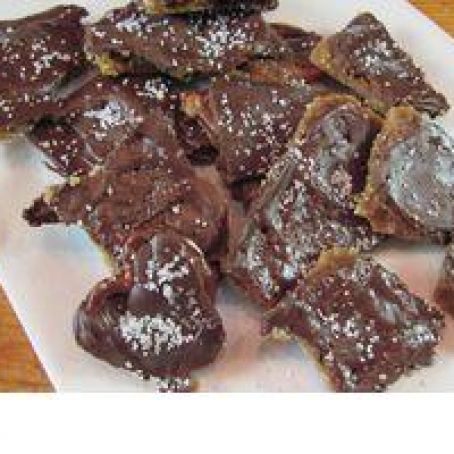 Vickie's Pretzel-Toffee Bark