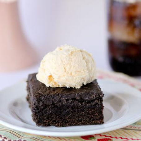 Cracker Barrel Double Fudge Coca Cola Cake Copycat