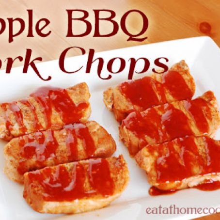 Apple BBQ Pork Chops