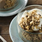 Chocolate Banana Soft Serve Parfait