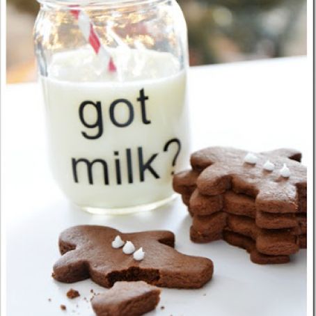 Chocolate Gingerbread Men