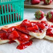 Strawberry Cheesecakeadillas