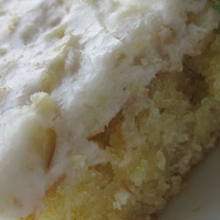 White Texas Sheet Cake