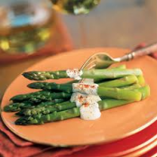 Asparagus Spears with Garlic Aioli