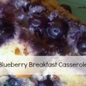 Crock-Pot Blueberry Breakfast Casserole