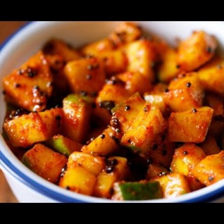 Homemade Mango Pickle